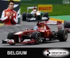 Фернандо Алонсо - Ferrari - 2013 Гран-при Бельгии, 2º классифицированы